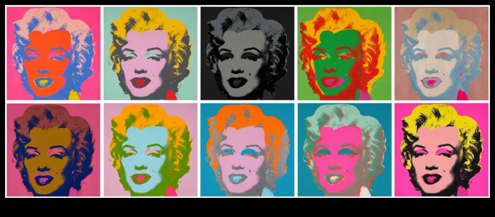 Marilyn'in Gizemi: Pop Art Portrelerinin Kalıcı Cazibesi